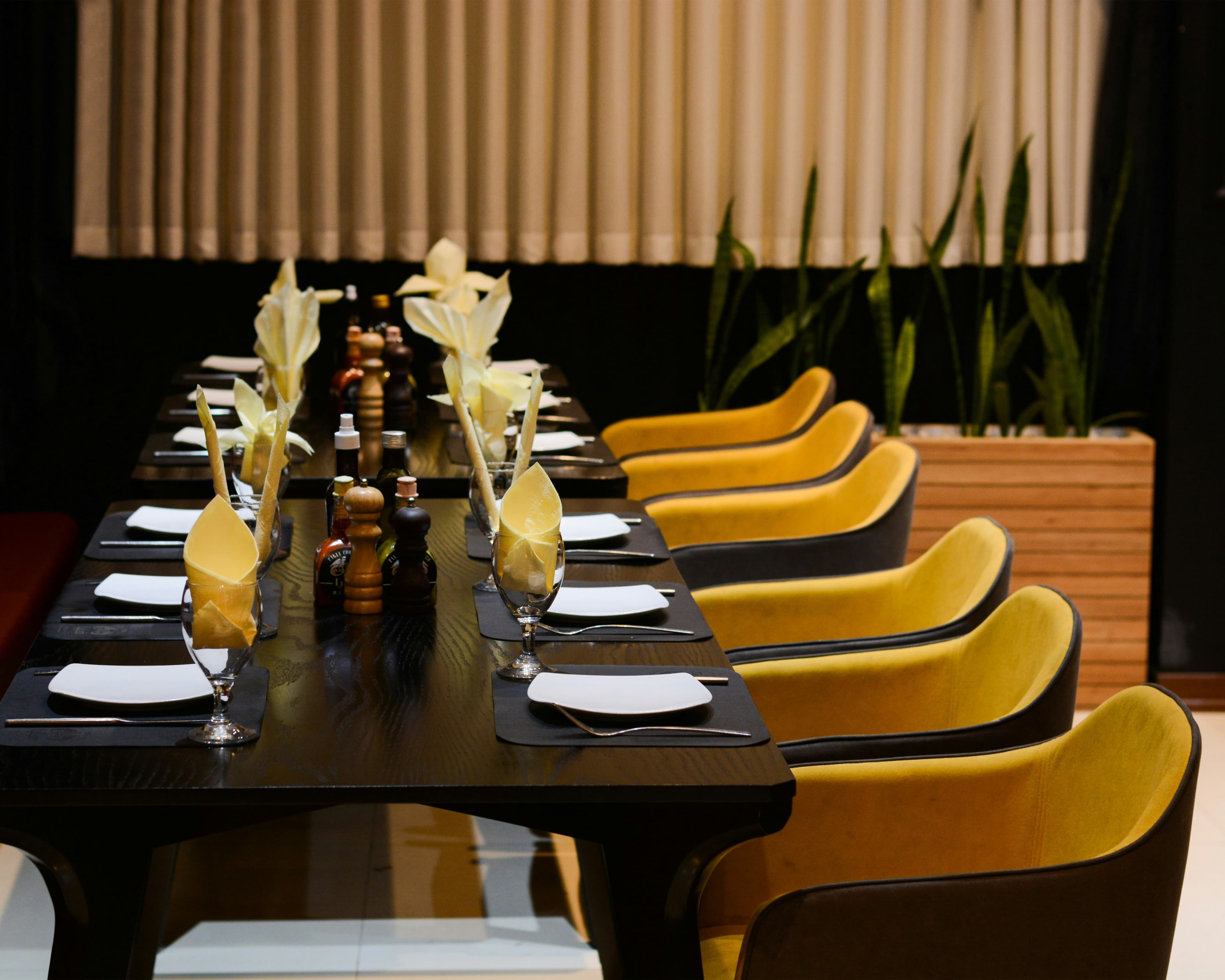 Gala Dinner Setting
